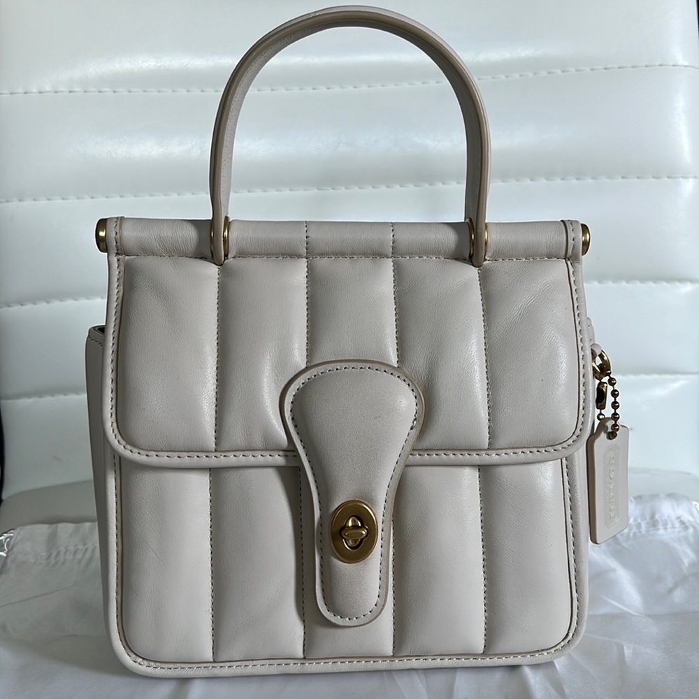Coach Willis Top handle 18 Quilties